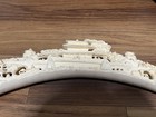 Faux Ivory Elephant Tusk Japanese Carving
