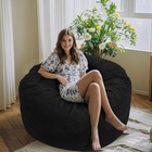 Giant Bean Bag Chair Memory Foam Soft Plush Cover Gaming Reading Cozy Sofa New