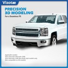 Headlights 2014 2015 Chevy Silverado 1500 Corner Lights Bulbs High Low Beam Pair
