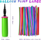 100pcs 260 Balloons Qualatex With 1 100pcs 260 Long With 1 Hand Pump 