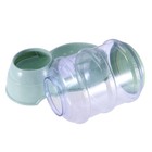  Automatic Pet Food Drink Dispenser Dog Cat Plastic Feeder Water Bowl Dish 3 8l