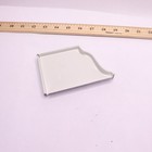 Amerimax Home Products 5 In  White Aluminum K-style Right End Cap