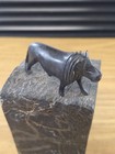Vintage African Ebony Wood Animals Hand Carved   4
