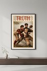      Truth Magazine  1897  Football Cover - Vintage Decor 24x36    - Premium Matte