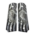 1911 Grips Ambi Cut Custom Gun Grips 1911 Full Size Grips Engraved Us Flag Eagle