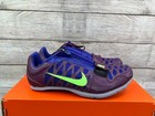 Nike Zoom Long Jump Lj 4 Track   Field Spikes Purple Lime Blast 415339 New
