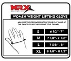 Mrx Women Weight Lifting Gloves Bodybuilding Gym Training Workout Cycling Glove
