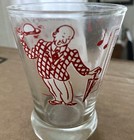 Vintage How Dry I Am Drinking Song Shot Glass Artie Shaw Prohibition 