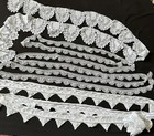 French Vintage Handmade Lace Edging   a Total Of 16 5 Yards
