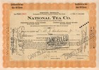 Vintage Original Stock - National Tea Co  - Lot Of 10