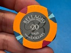  20         -bellagio         las Vegas Nevada Casino   Chip               z   3150