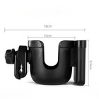 Universal Cup Bottle Phone Holder For Stroller Walker Bike Scooter Wheelchair