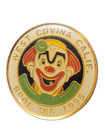 Elks Lodge Lapel Pin West Covina Calif  Bpoe Rare Htf Clow Face Men s Club