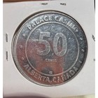 Palace Casino West Edmonton Mall 50 Cents Token Alberta Canada Vintage C 162