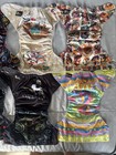 Lot Of 11 Reusable Cloth Covers W inserts 1 Size Acdc Chucky Nickelodeon Disney