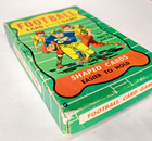 Vintage Football Card Game Built Rite Toy No  443f Original Box 1960s