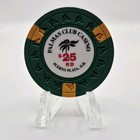 Palmas Club Casino Puerto Plata Dominican Republic   25 Casino Chip  unc