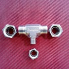 Swagelok   1 2 X 1 2 X 3 8 Tube Od Reducing Union Tee Drop Size 316 Ss-810-3-8-6