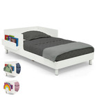 Kids Toddler Bed Low Ground White