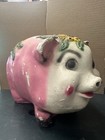 Piggy Bank Creepy Pig Chalkware Mexican Vintage 60s Occult Carnival Alternative