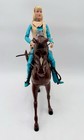 Vintage Flame Horse Dark Brown Black No  2081  1966-69  Jane West Figure Marx