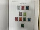 Liechtenstein Stamps 1912-2000 Quality Davo Album Well Populated  314