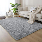 Shaggy Fluffy Area Rug Anti Skid Living Room Bedroom Carpet Ultra Soft Floor Mat