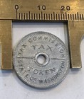 1935 Washington State Sales Tax Token Coin Medal