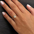 18k Yellow Gold Exclusive Ring 1 Carat Igi Lab Created Round Diamond E F Vvs2