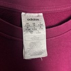 Adidas Women   s Essentials 3-stripes Fleece Sweatshirt 1x Xl Varsity Crimson