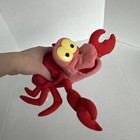 Sebastian Little Mermaid Vintage Applause Plush Stuffed Animal Crab Cute Cartoon