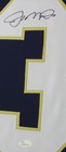 Joe Montana Autographed And Framed Blue Notre Dame Jersey Jsa Coa