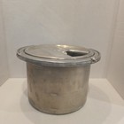 Deep Well High Speed Thrift Aluminum Pot   Lid For Vintage Stove Drop In 6qt