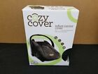 Cozy Cover Infant Carrier Cover - Secure Baby Car Seat Cover - Quilted Black