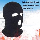3 Hole Full Face Mask Winter Ski Cap Balaclava Beanie Tactical Warm Hat New