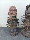 Set African High Quality Male Nkisi Nail Fetish Statue - Congo Tribal Art 16 