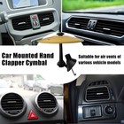 Car Cymbal Air Vent  Mini Drum Crash For Funny Golden