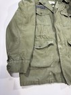 Vtg Usaf Wind Resistant Coat Sateen Og-107 Vietnam Era Jacket Small Named Field