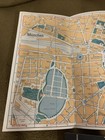 Hotel Metropol Munchen Germany Vintage 1970s Brochure And Map