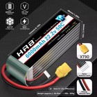 2x Hrb 6s 22 2v 6000mah Xt90 Lipo Battery For Rc Car Truck Helicopter Plane Uav