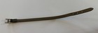 Authentic Hermes Behapi Leather Bracelet Black Silver Hardware Unisex 