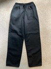 Boys Fleece Athletic Sweatpants School Size 14 Open Bottom Jogger Black Set Of 4