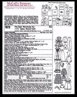 Mccall s 7673 Fabric Sewing Pattern Tammy Barbie Doll Wardrobe Mattel Betsy 11 5