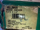 Hillman 3 4  X 4-1 4  Stud Wedge Anchor  Drill Size 3 4   Box Of 10