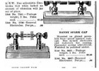 1917 Bunnell Dandy Spark Gap For Early Marconi Era Radio Transmitter Set   Works