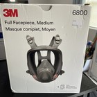 New 3m 6800 Full Facepiece Respirator 6000 Series 6800 - Medium New In Open Box