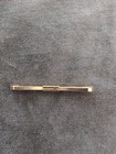 Vtg Mens Collar Clip Bar Gold-tone 2  Mcm Retro
