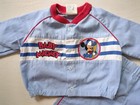 Vintage Baby 24m Mickey Baseball Pin Stripe Kids Outfit Disney Babies