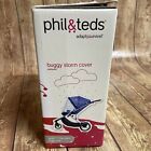 Phil   Teds Clear Dash Single   Double Buggy Storm Rain Cover Baby Stroller New