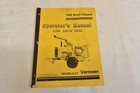 Lot Of Vermeer 1250 Brush Wood Chipper Operator   Service Manuals